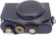 BLBMTCBCAG Camera Bag Protective Cover with Shoulder Strap SX720 SX730 SX740 HS PU Fit for Canon Camera Protection(SX720 Black)