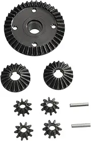EHJRE Steel Differential Gear Set,Remote Control Car Gear,Upgrade,Easy to Install,RC