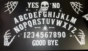 Hyde & Eek Large Ouija Board Wood Halloween Serving Tray (25x 15.5) Target 2024