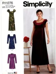 Simplicity R11276 Misses Dress Sewing Pattern Uncut Size 16-24
