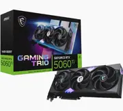 MSI nVidia GeForce RTX™ 5060 Ti 16G GAMING TRIO OC, Boost: 2572 MHz, CUDA 8960 Units, 16GB GDDR7, HDMI™ x 1 (embargo)