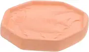 Garneck Brown Sugar Softener Disc Terracotta Fish Pattern Keeper for Food Storage Containers Reusable Keep Brown Sugar Soft and Fresh