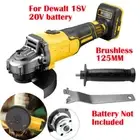 Cordless Angle Grinder Brushless Motors Metal Grinder For Dewalt 18V Battery AU