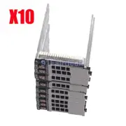10PCS NRX7Y 2.5" Tray Caddy Bracket For Dell PowerEdge M520 M620 M630 M820