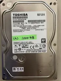 在飛比找Yahoo!奇摩拍賣優惠-TOSHIBA 3.5吋 1000GB SATA  1TB桌