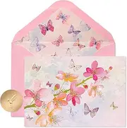 Papyrus Blank Cards with Envelopes, Blossoms (12-Count)
