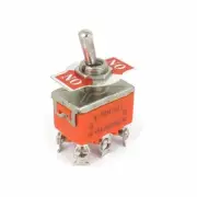 DPDT ON/ON 2 Positions 6 Screw Terminal Toggle Switch AC 250V 15A