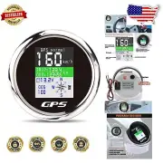 85MM Waterproof GPS Speedometer Gauge for Boats & Vehicles - Digital Precision