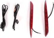 Fishbone Taillight Led Tail Lights Rear Bumper Reflector Light Lamp，Compatible For Tesla Model 3/model Y
