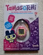 Tamagotchi Original Gen1 Virtual Reality Pet Bandai Pink Sprinkles 2022 NIP