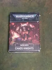 Datacards: Chaos Knights - Chaos Knights Warhammer 40k 40,000 Model New!