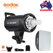 Godox SK300II Studio Flash Strobe Head with Reflector, 60*60cm Softbox