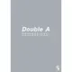 Double A A5/25K膠裝筆記本(辦公室系列-灰)(DANB12166)