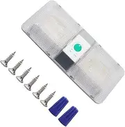 IOIUSKKU - Durable and Heat-Resistant PCABS for Convenient Car Lighting Ash Resistant and Waterproof Tricolor Dimming Lights