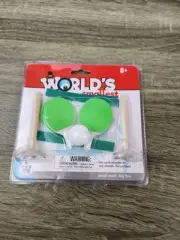 NEW World's Smallest Table Tennis Set - Ping Pong Toy w/ Net, Paddles & Ball