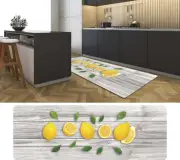 J&V Textiles Anti Fatigue Kitchen Runner Mat Gray Size 19.6in X 55in