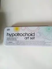 Hypotrochoid Art 11 pc Set NEW Metal Box• Math Curves Spirograph STEM Education