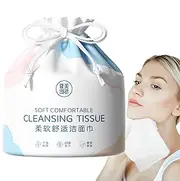 Facial Clean Towels | Roll-Style Cleansing Towels for Face,Thicked Facial Wipes, Makeup Remover Cleansing Towels for Home, Dorm, Travel