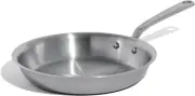Cookware - 10-Inch Stainless Steel Frying Pan - 5 Ply Stainless Clad - Professio