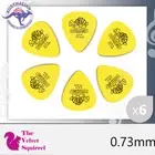 6x Jim Dunlop Tortex Yellow 0.73mm Guitar Picks Pick Plectrum ️