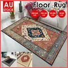 Living Room Area Rug Floral Print Tradition Persian Retro Floor Carpet Doormat