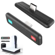 2.4G Bluetooth 5.0 Audio Adapter Receiver Wireless Headset Adapter for PS5 Slim