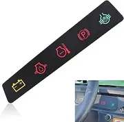 M117670 Dash Panel Decal/Instrument Panel Indicator Label Compatible with John De-ere Utility Vehicle 4X2, 6X4 Gators Below Serial Number 022482