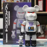 在飛比找蝦皮購物優惠-BE@RBRICK 變形金剛 柯博文 密卡登 500% 拆檢