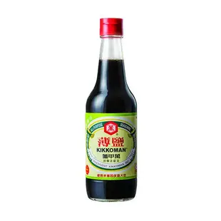 統一龜甲萬薄鹽醬油500ml【愛買】