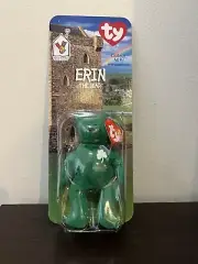 Ty Beanie Baby Erin The Bear 1998 McDonalds with Rare 1993/Oak Brook Tag Errors