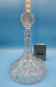 Vintage Miller Rogaska Crystal Ships Decanter (Heavy) Bourbon/Whiskey Bar