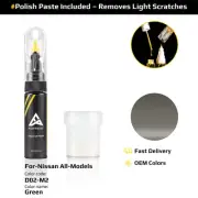 Touch Up Paint For Nissan All Models D02-M2 Green With Polish Paste