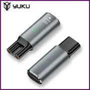 YUKU 15V HQ8505 Type-C Shaver Adapter Charging Converter for Philips Norelco One