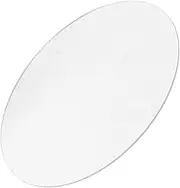 HEALLILY Round Acrylic Cake Board Clear Cake Circle for Dessert Decoration Transparent Display Base for Birthday Parties and Events Sturdy Support for Cake Presentation