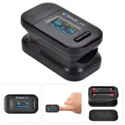 Finger Tip Pulse Oximeter Blood Sp02 Oxygen Saturation Heart Rate Monitor