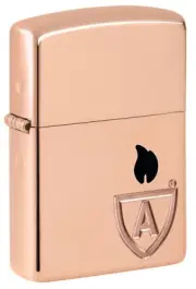 Zippo Limited Edition Solid Copper Case Armor Black Insert Up to 15000 pcs 46171