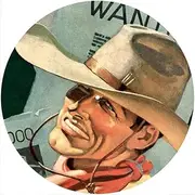 Slipmat Slip Mat Scratch Pad Felt for any 12" LP DJ Vinyl Turntable Record Player Custom Graphical - Wild West 10