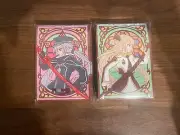 Yugioh 2x Packs 50ct Sealed Amanda Lapalme Sky Striker Ace Raye/Roze Sleeves