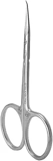 Exclusive 21 Professional Cuticle Scissors with Curved Tip TYPE 2 (Design: Fior di Magnolia)