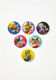 [Creepy Co.] Garbage Pail Kids Button Set
