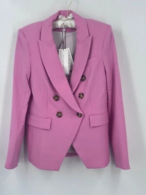 VERONICA BEARD Miller Dickey Jacket Blazer-NWT $695-PINK-Size 8