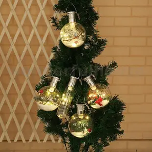 太陽能銅線懸掛式 LED 燈泡防水戶外派對花園 LED 燈聖誕樹新年裝飾燈