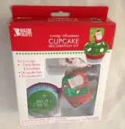 Bakery Craft Decoration Baking & Party Cupcake Christmas Kit