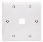 HPM STANDARD SQUARE COVER PLATE 114mm 4-Gangs Switch Horizontal & Vertical,White