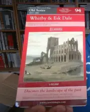 MAP OF WHITBY & ESK DALE 1857-1861 CASSINI OLD SERIES SHEET 94 BRAND NEW