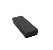 10 Matte Black Color Cotton Boxes Jewelry Bracelet, Watches, Necklace and Ank...