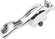 CONGARTENO 1PC Creative Squirrel Garlic Press Tool Stainless Steel Manual Garlic Crusher for Effortless Mashing Easy to Clean Portable Kitchen Gadget