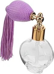VALICLUD Perfume Spray Bottle Small Portable Refillable Vintage Glass Atomizer for Body Powder Travel