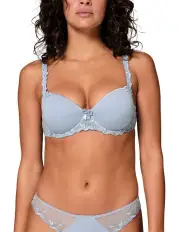 [Simone Perele] Andora 3D Contour T-Shirt Bra in Light Blue