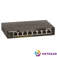 在飛比找蝦皮商城優惠-Netgear GS308P 8埠 - 4埠PoE 10/1